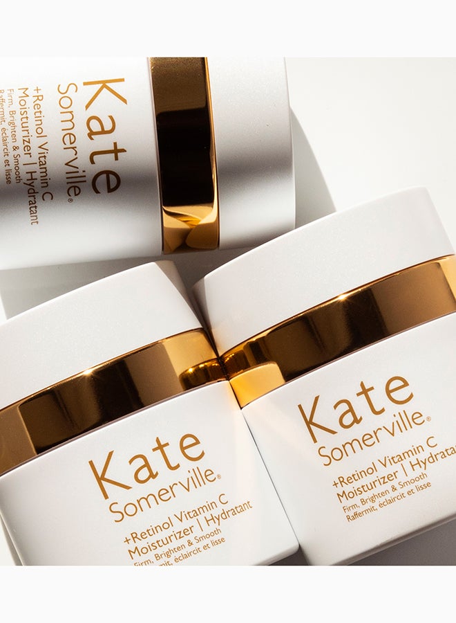 Kate Somerville Retinol+ Vitamin C Moisturizer 50ml – Anti-Aging Brightening Face Cream - Image 4